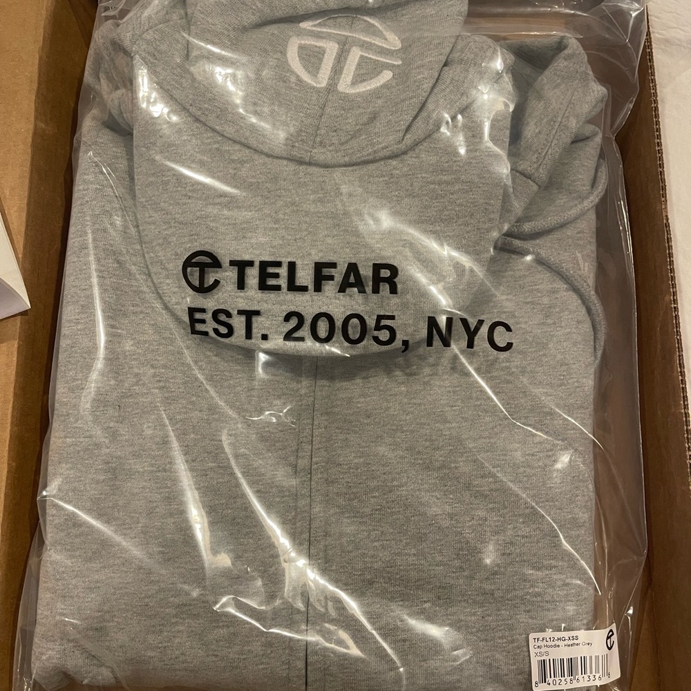 COPY - TELFAR cap hoodie XS/S Brand New